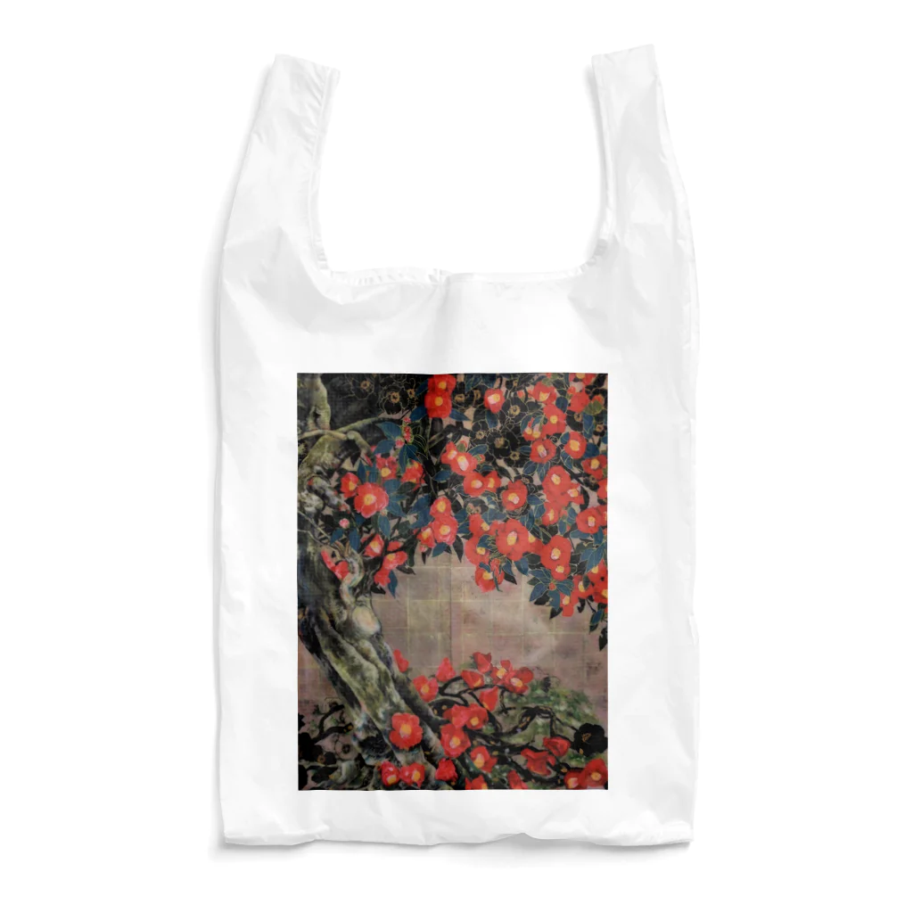 日本画家 加藤 由利子の花椿 Reusable Bag