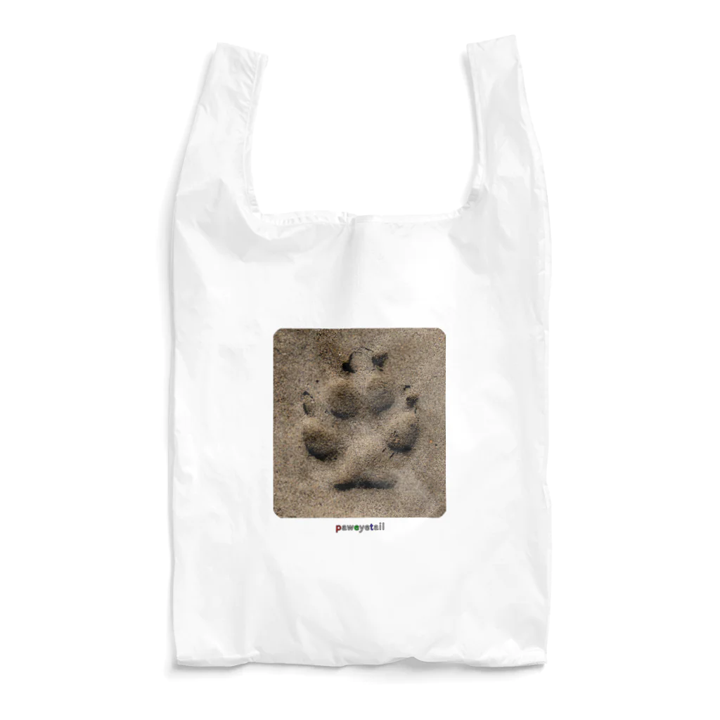 paweyetailの犬の足跡 Reusable Bag