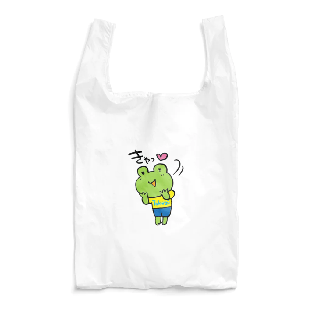 Takezo・ファームのタケゾーくん　きゃっ♡シリーズ Reusable Bag