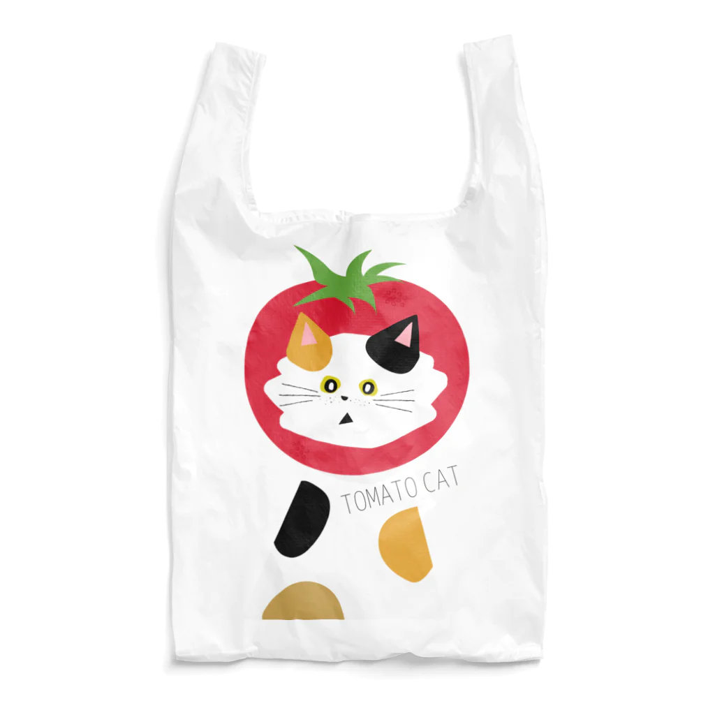 SugarWaterCat SHOPのトマト猫 TOMATO CAT エコバッグ