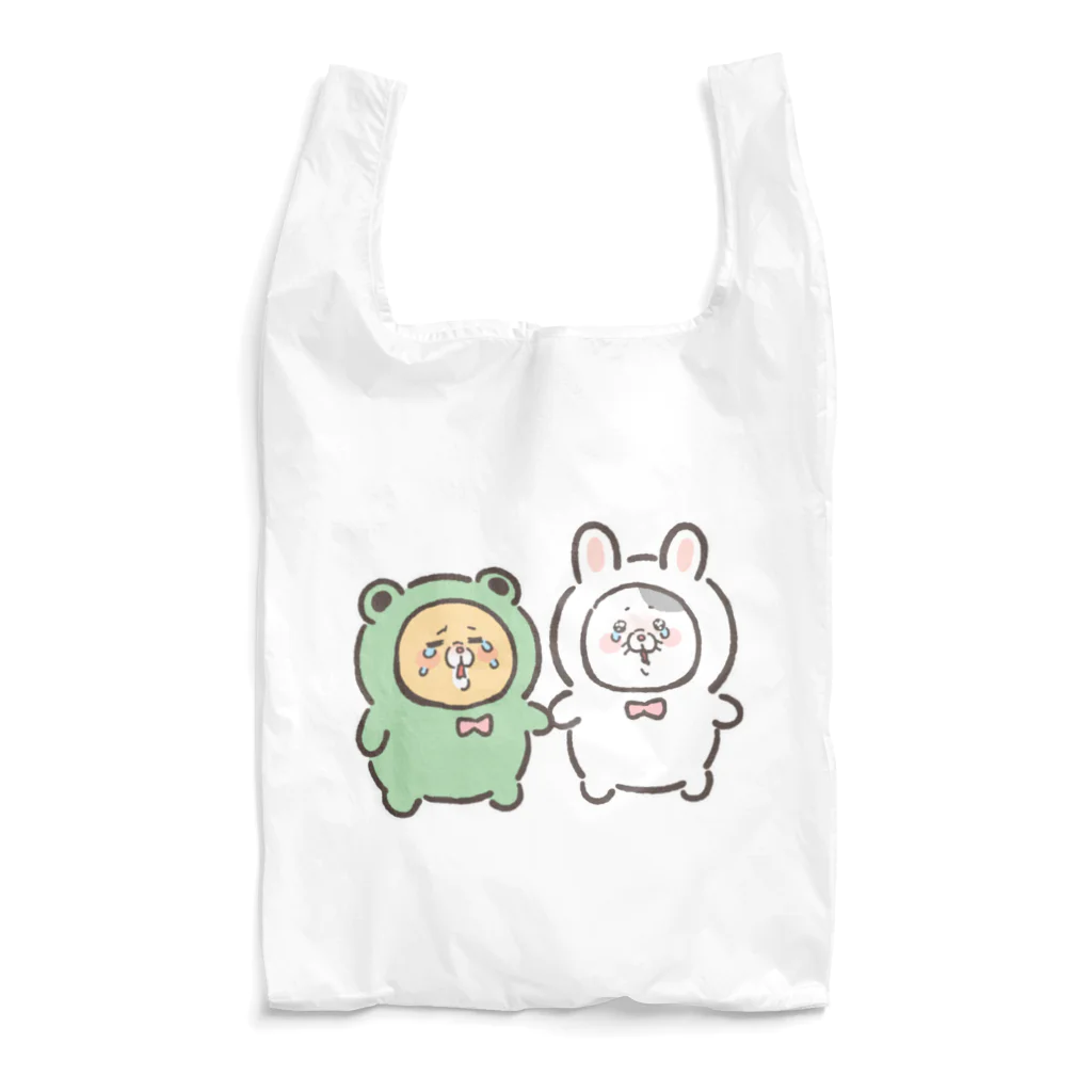 モフ缶の迷子のふたり Reusable Bag