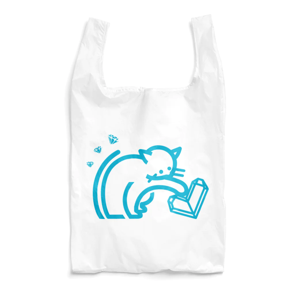 Cleavageの日本式双晶つんつんネコちゃーん Reusable Bag