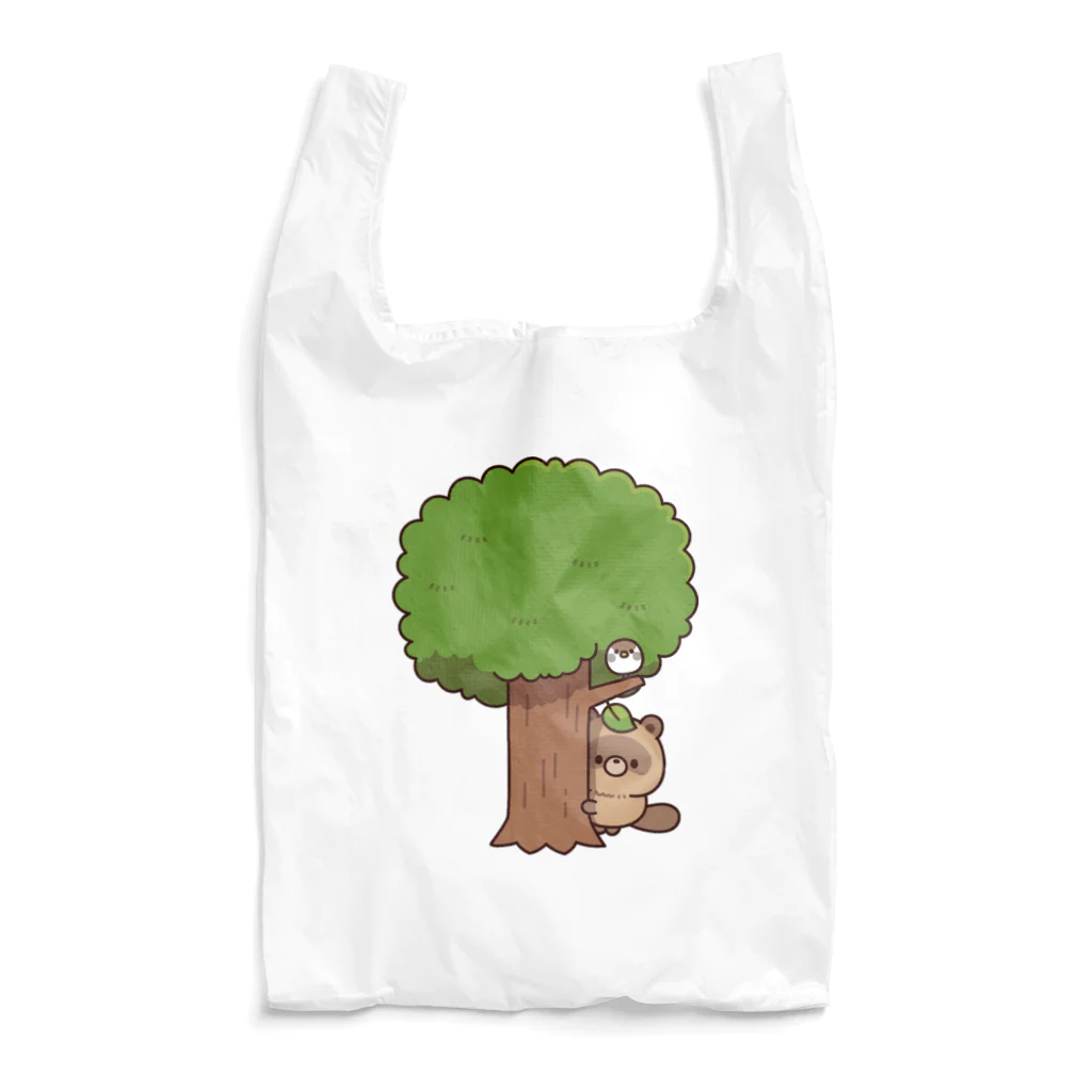 DECORのおはなしタヌキくん　じー…ver. Reusable Bag