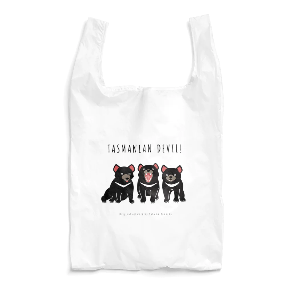 SAKUMA RECORDSのちびっ子タスマニアデビルトリオ Reusable Bag