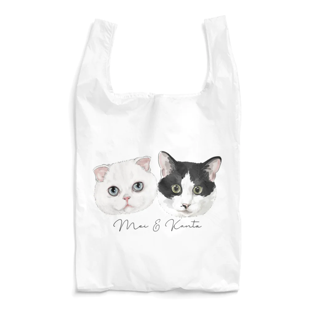 みきぞーん｜保護猫 ミッキー画伯と肉球とおともだちのMei&Kanta Reusable Bag