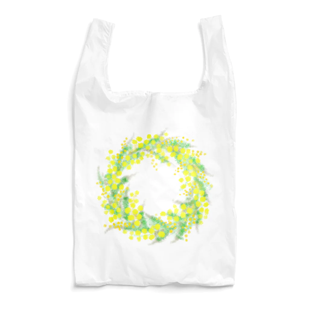 satoharuのミモザのリース Reusable Bag