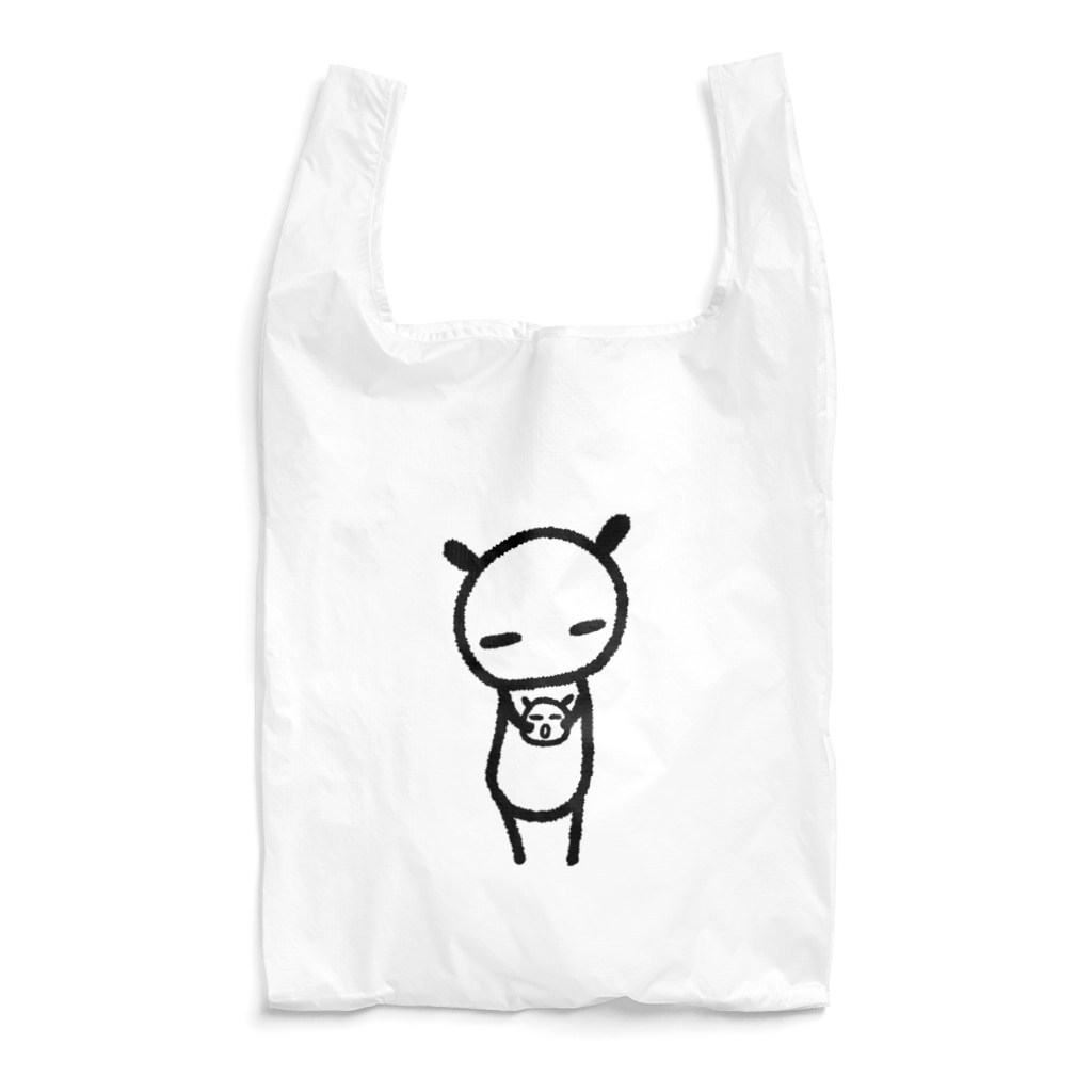 のほほん屋の今日はなにしよう？　パン吉 Reusable Bag