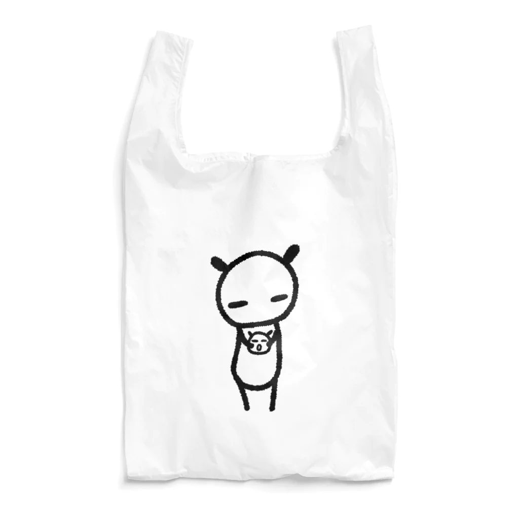 のほほん屋の今日はなにしよう？　パン吉 Reusable Bag