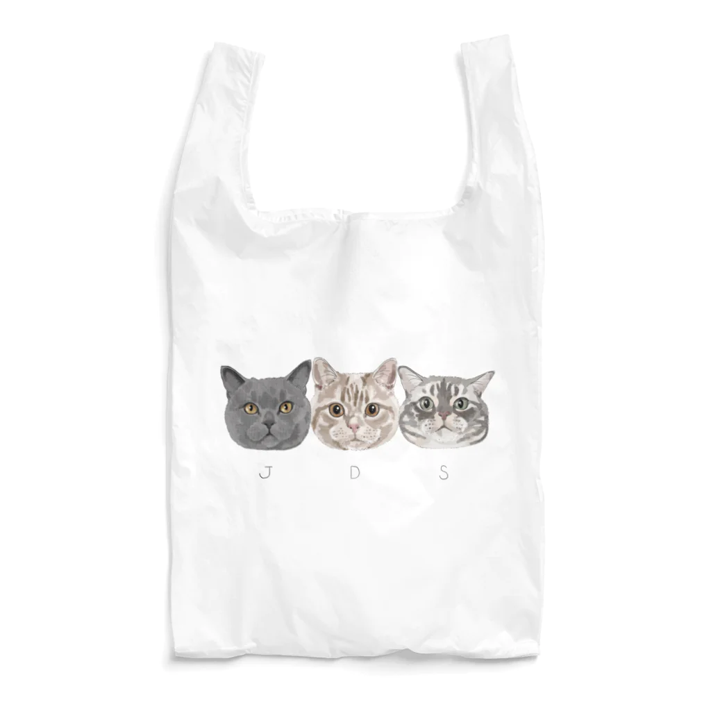 みきぞーん｜保護猫 ミッキー画伯と肉球とおともだちのJ&D&S Reusable Bag