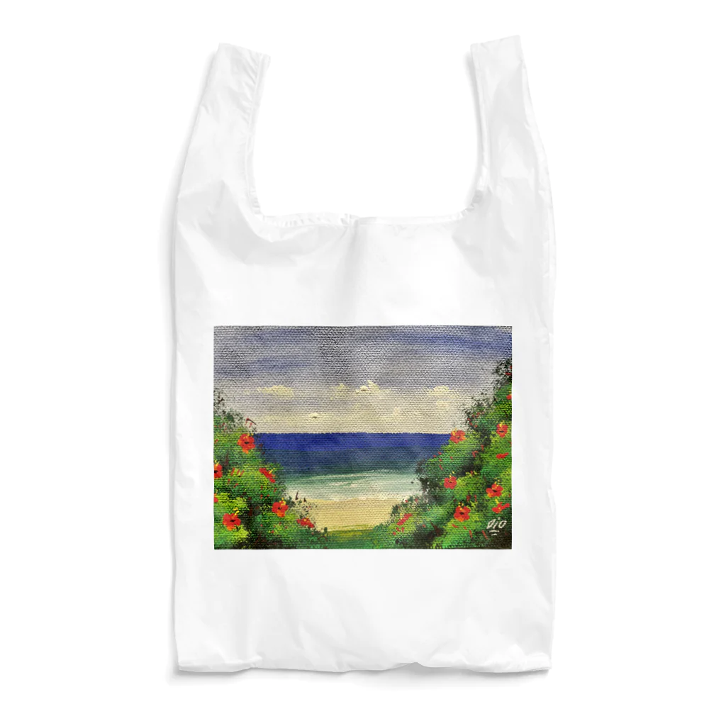 アンマミーヤ。の海とハイビスカス Reusable Bag