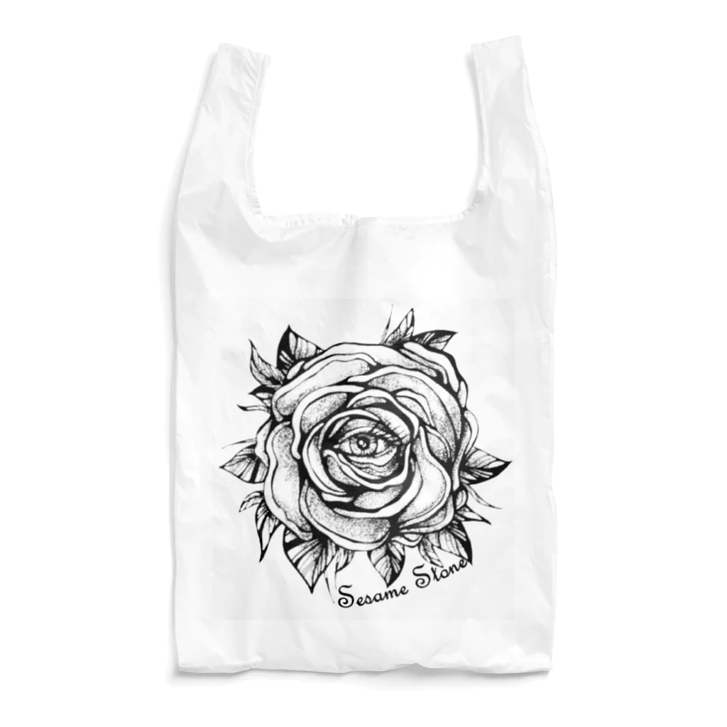 Sesame Stoneの肉々しい薔薇のエコバッグ Reusable Bag