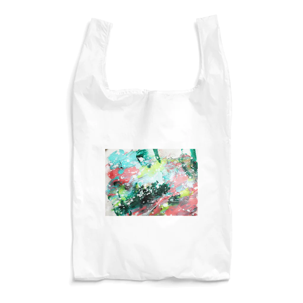 いろおきばの水色×ピンク×最高 Reusable Bag