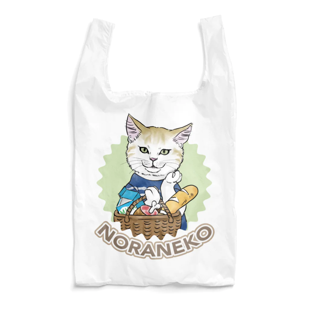 noraneko_storeのお買い物猫 Reusable Bag