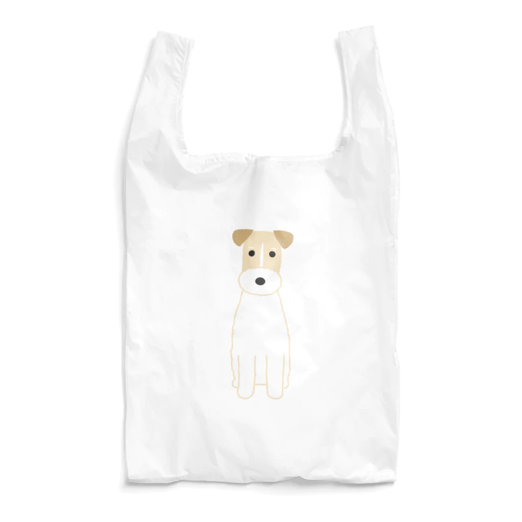 ゆいたっく／犬イラストのワイヤーフォックステリア Reusable Bag