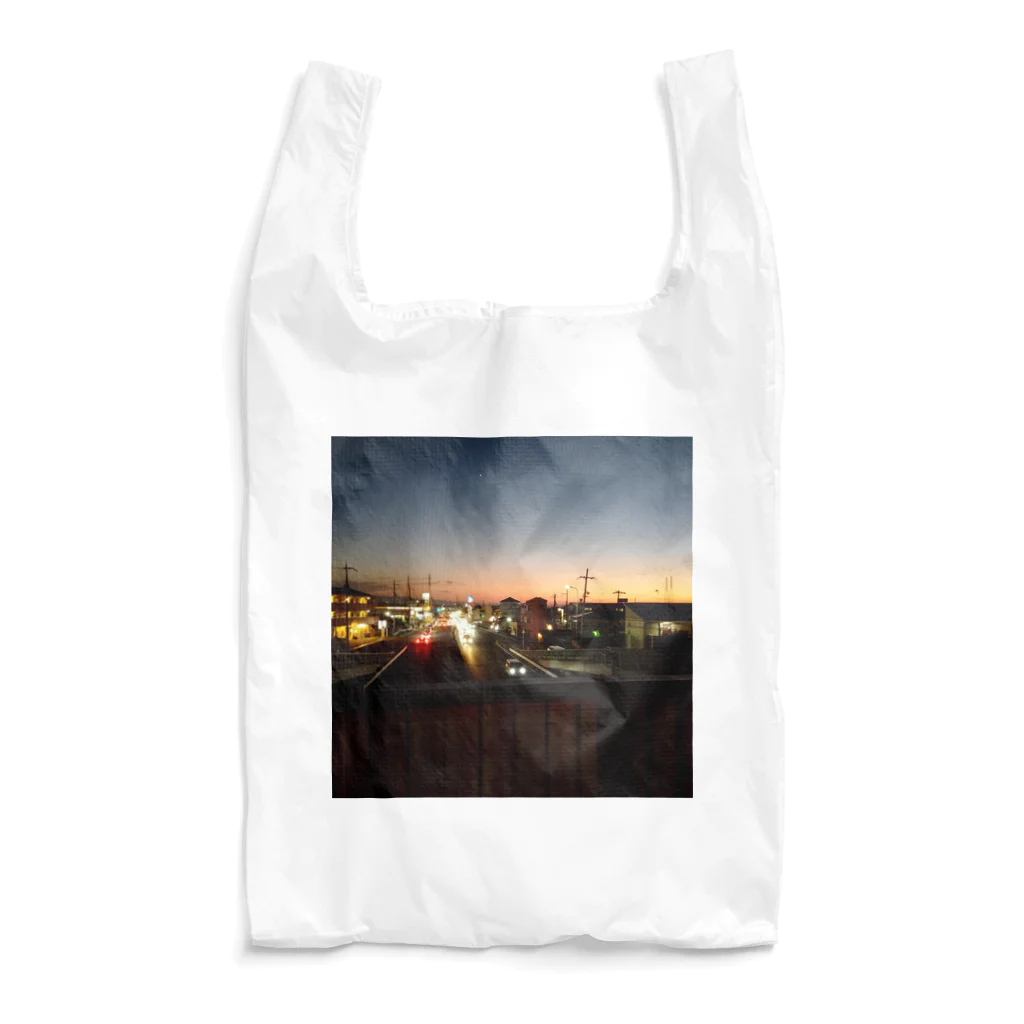 ナチュラルフラワーの夕暮れどき Reusable Bag