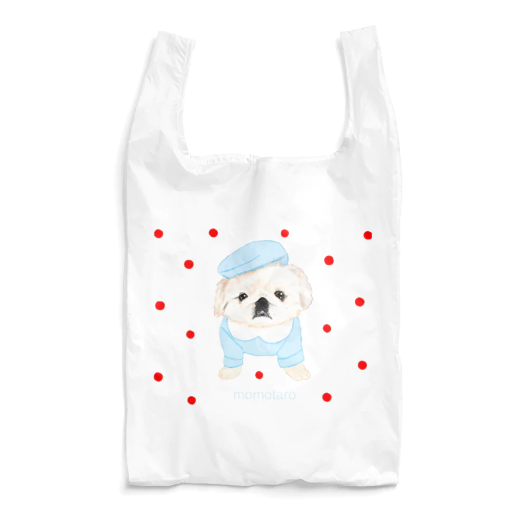 hanapecha_wannyanの可愛いおしゃれペキちゃん Reusable Bag