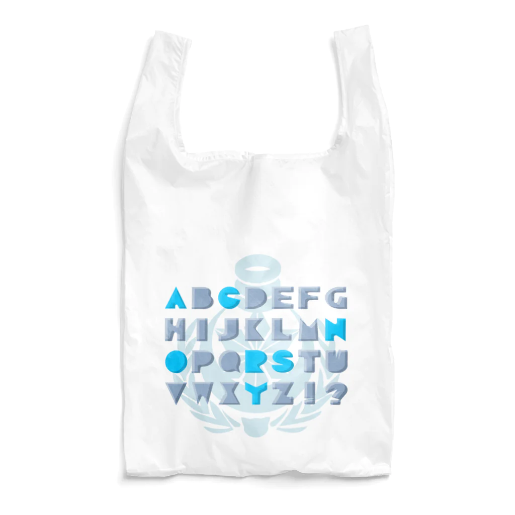 AsasoraCyan's Shopの【麻空シアン】ロゴマーク入りエコバッグ Reusable Bag