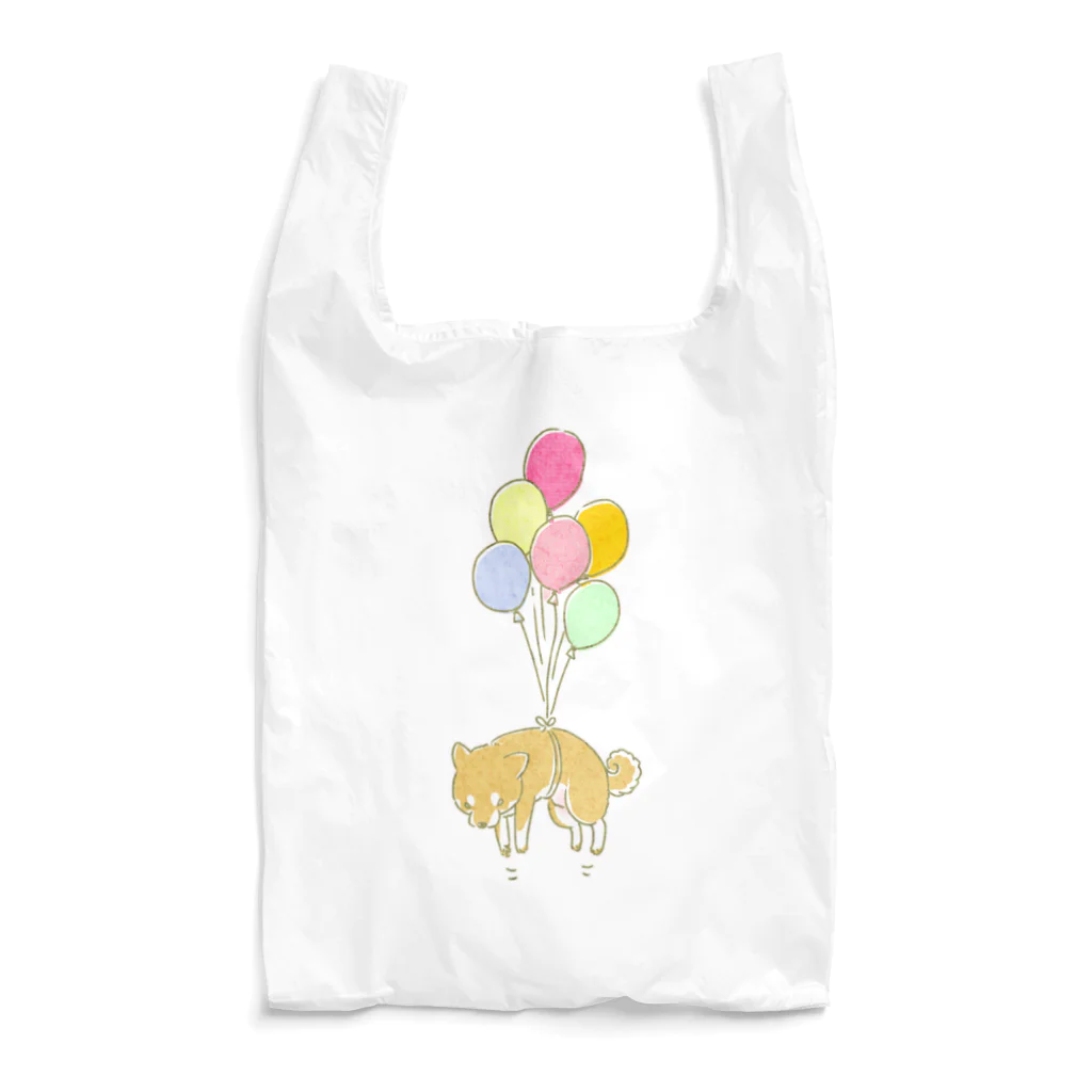 真希ナルセ（マキナル）の風船柴犬（赤柴） Reusable Bag