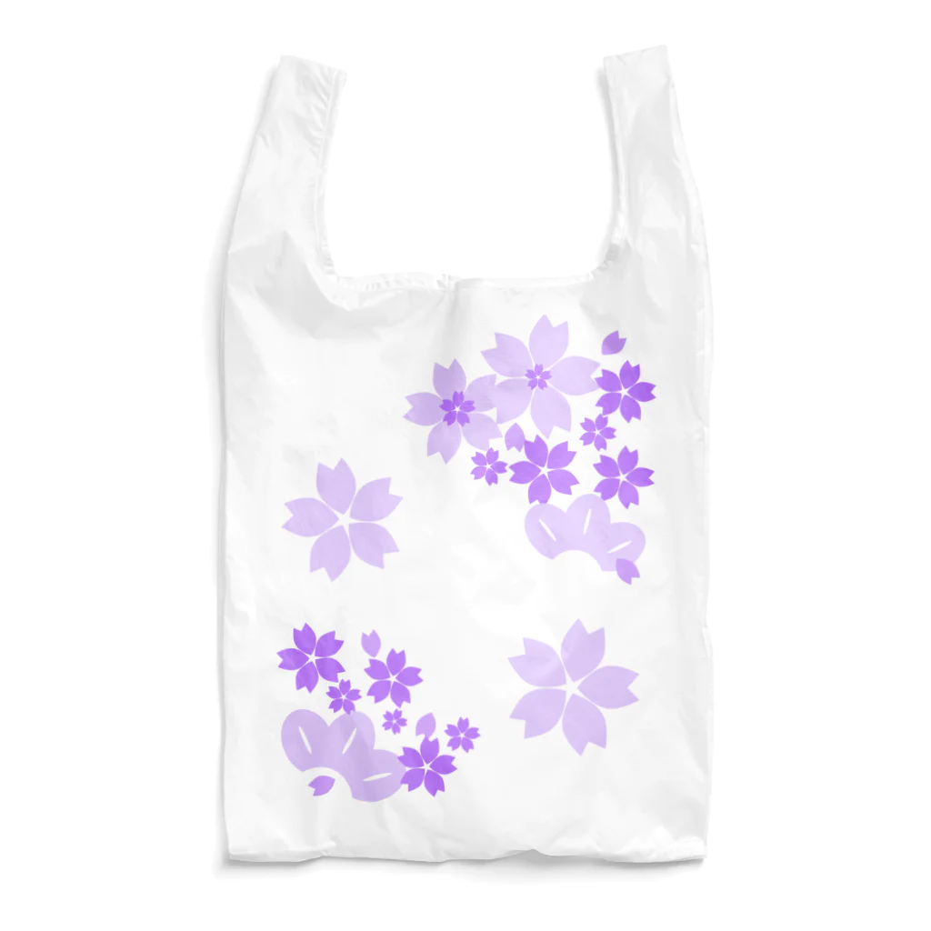 HonNeの桜松（紫） Reusable Bag