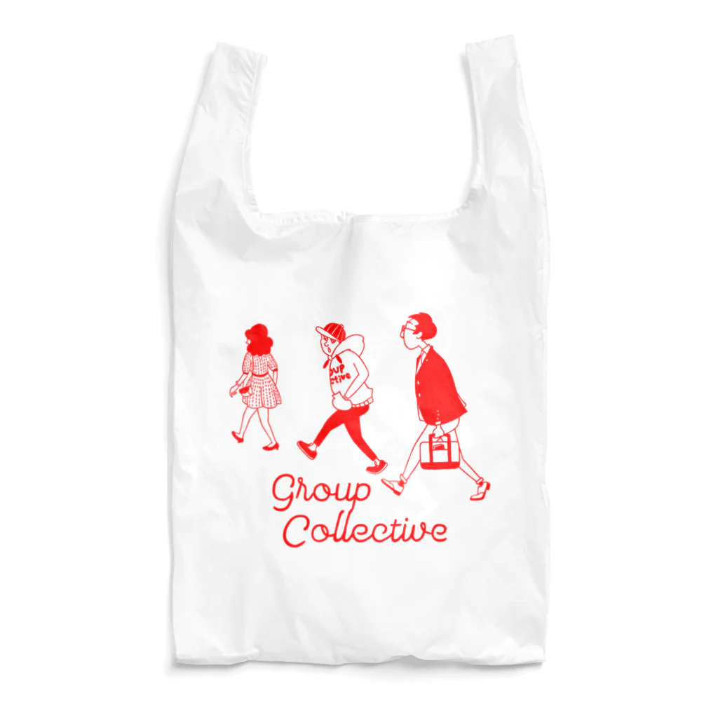 hilo tomula トムラ ヒロのGroup Collective Red Reusable Bag
