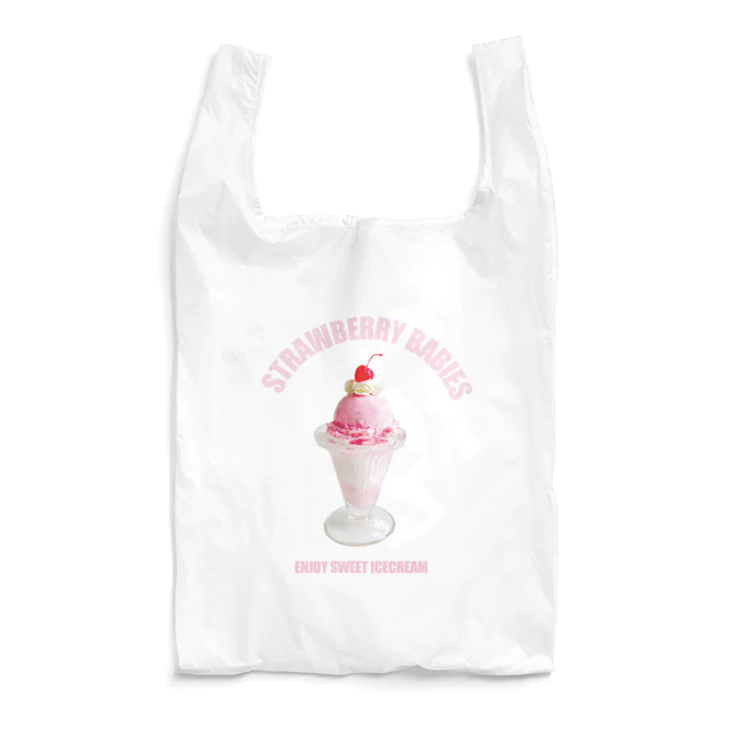 CHICHIPIのストロベリーベイビーズ Reusable Bag