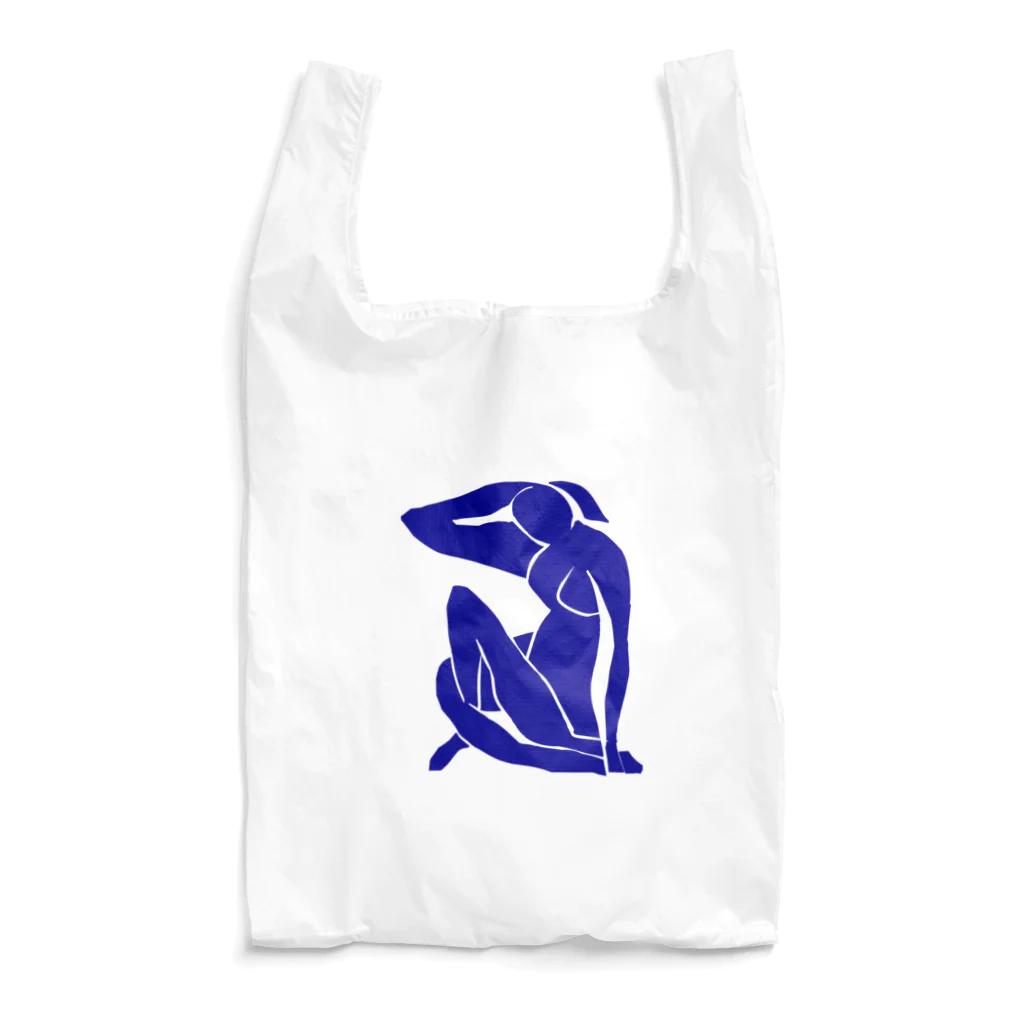 owm/omwのブルーヌードIIエコバッグ Reusable Bag