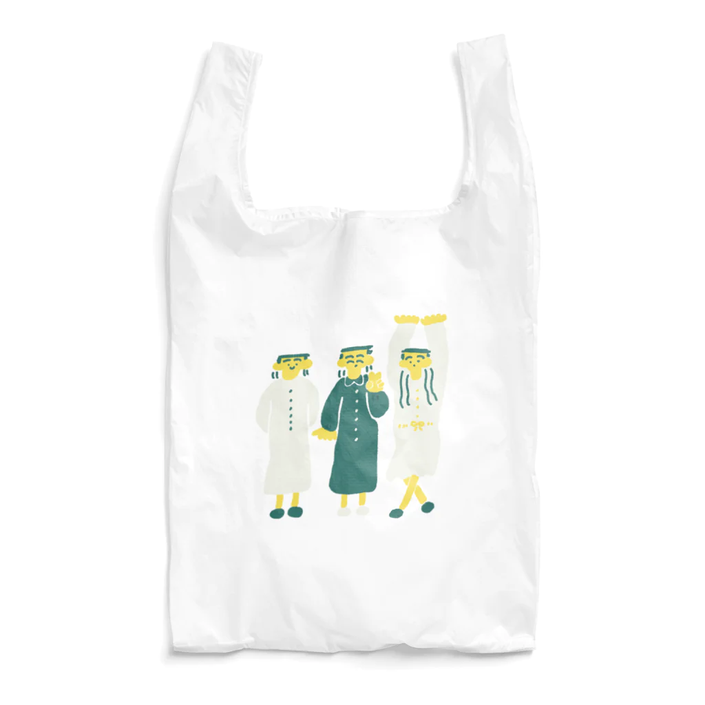 swswrecordsの【夏芽すやりおすすめ】「Bon voyage!」イラストエコバッグ Reusable Bag