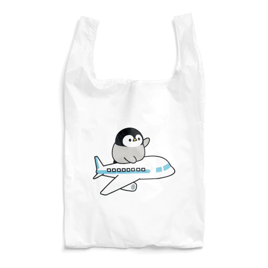 DECORの心くばりペンギン　飛行機ver. Reusable Bag