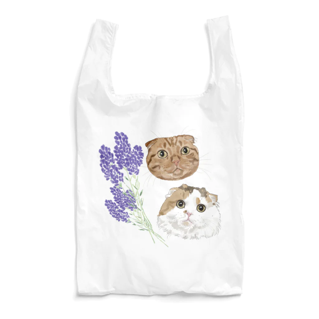 みきぞーん｜保護猫 ミッキー画伯と肉球とおともだちのanzu & sumomo Reusable Bag