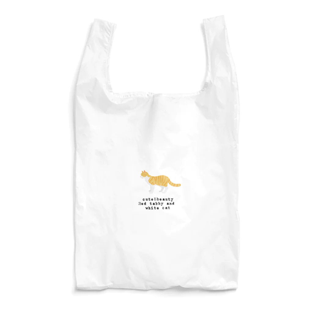 orange_honeyの猫1-8 茶白猫 Reusable Bag