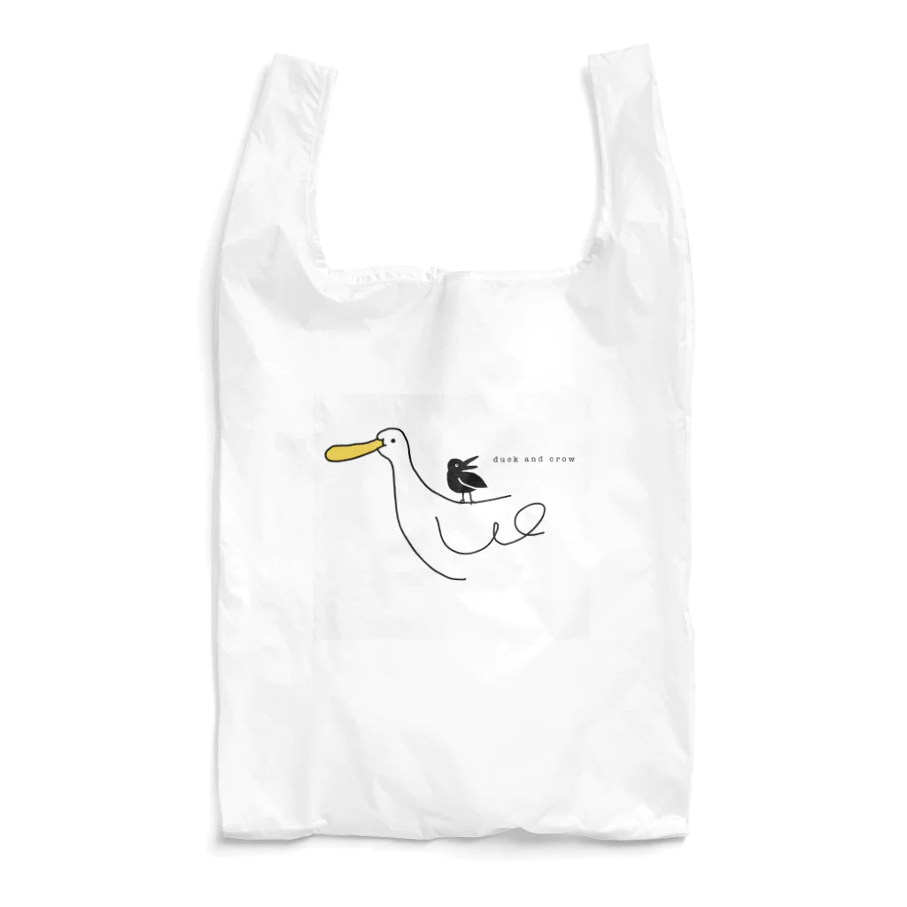 Kimukimuの　カラスのカァチャンとアヒルのコダチャン Reusable Bag