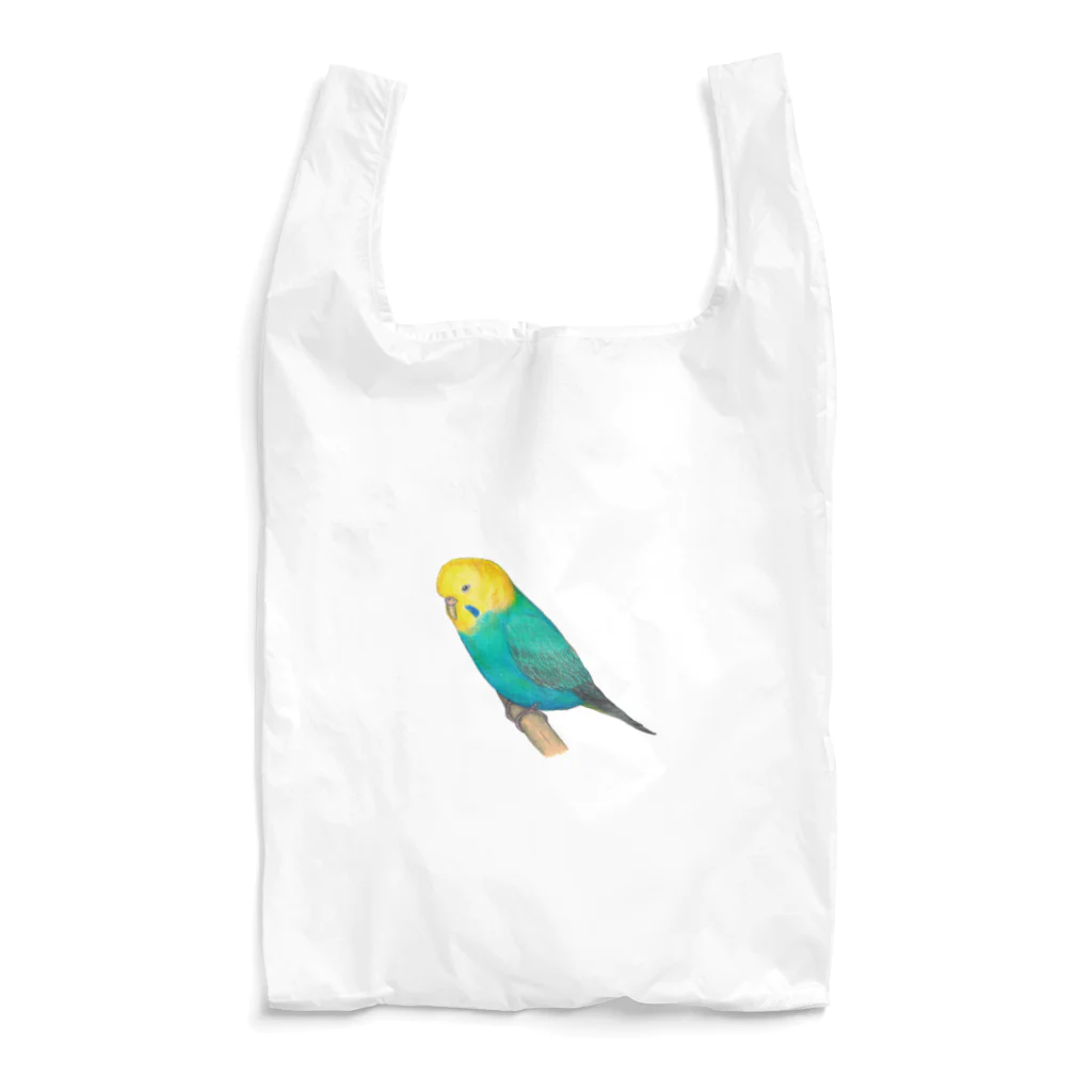 森図鑑の[森図鑑]セキセイインコレインボー Reusable Bag