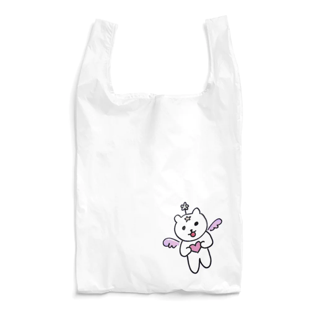 ココロの修理屋さん🔧の虹くま🌈透明 Reusable Bag