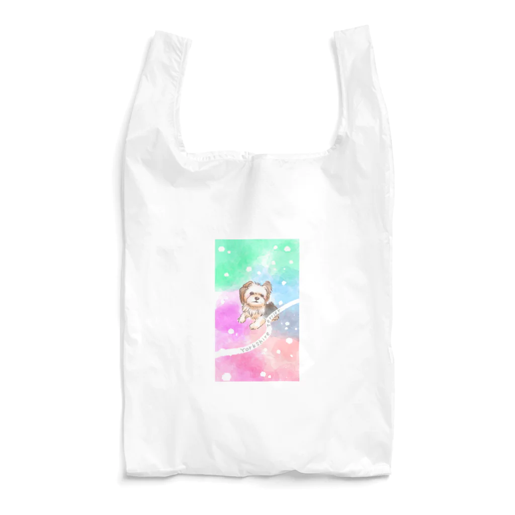 R&Mのヨーキーゆめふわカラーで Reusable Bag