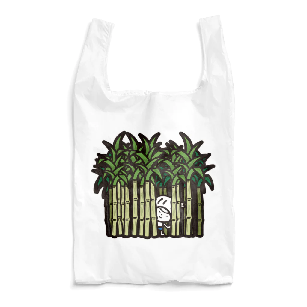 きくのらくがきのサトウキビときく Reusable Bag