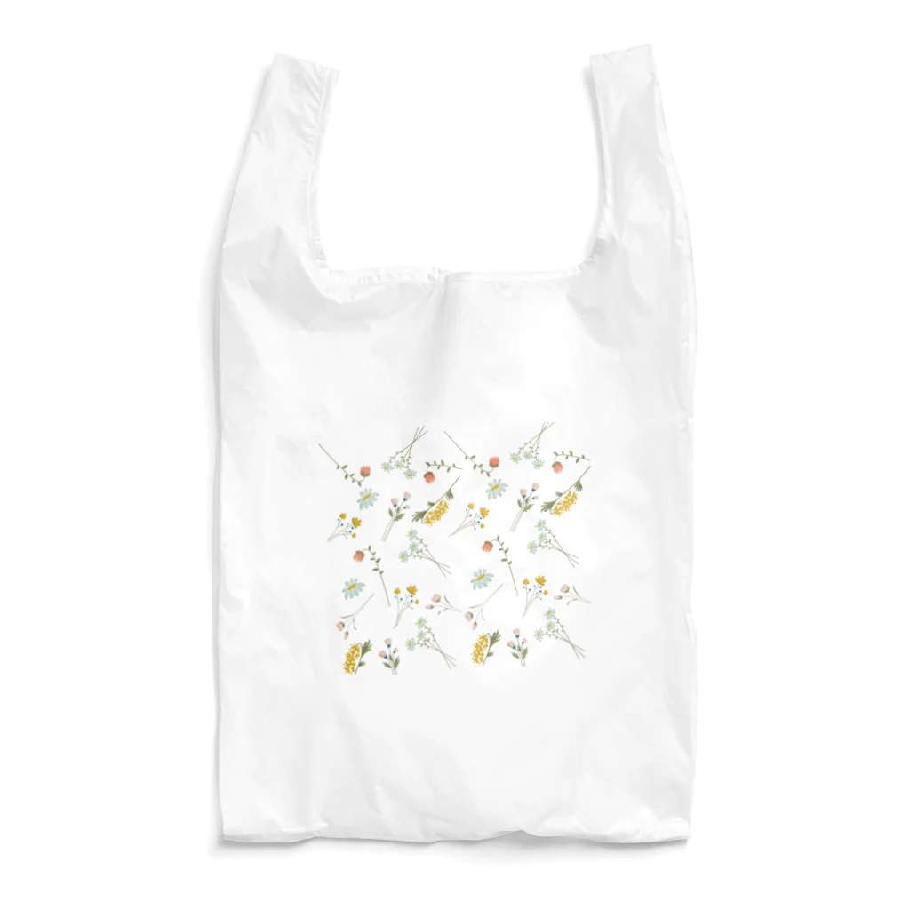 orange_honeyの花柄5 Reusable Bag