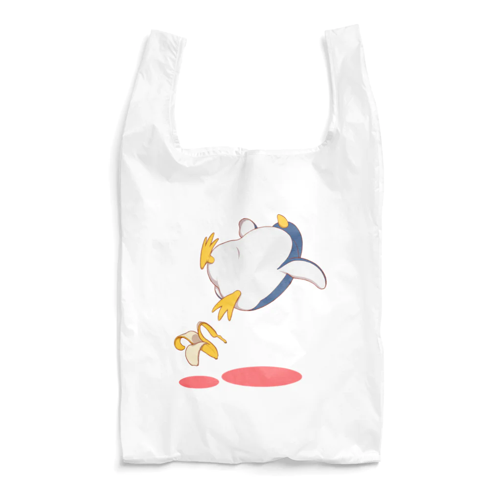 ゆりえもんのペンギンショップの空飛ぶペンギン(pink) Reusable Bag