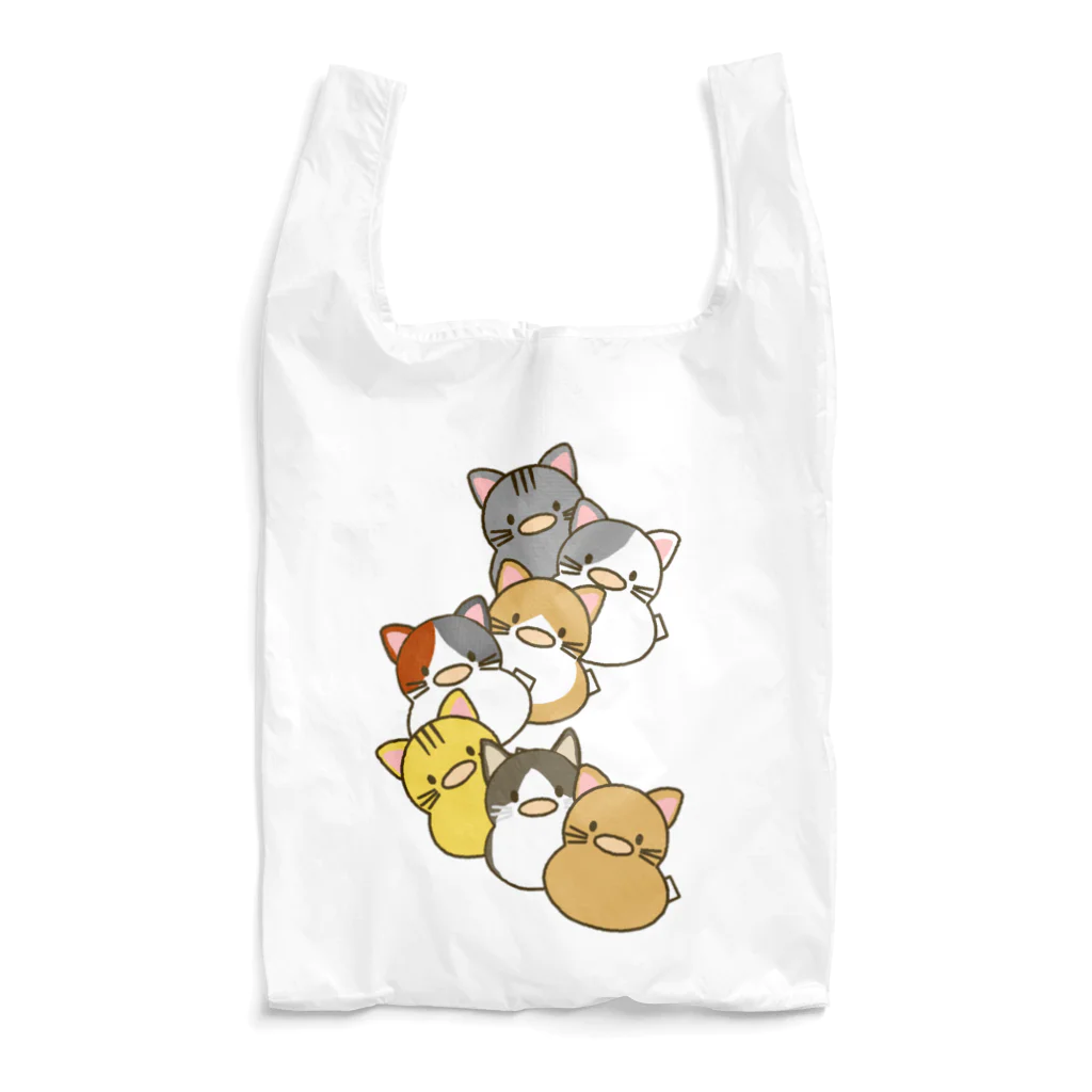 Rinockfarm(リノックファーム)のネコぴよ　ニャーニャートレイン Reusable Bag