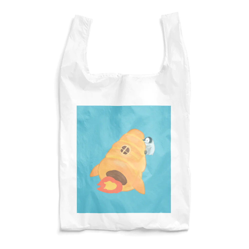 nagisa-ya(なぎさや) ペンギン雑貨のチョココロネロケット Reusable Bag
