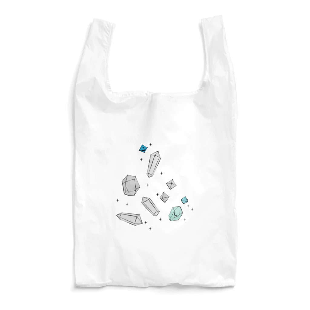 しまめの青い石 Reusable Bag