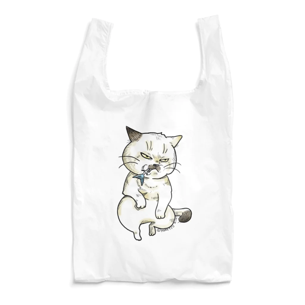 CAT⭐︎JUNKIEのおっさんみたいな猫 Reusable Bag