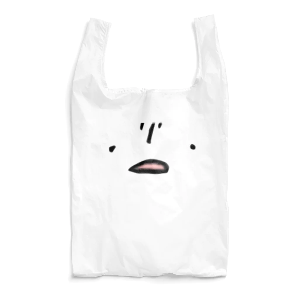 びっとのやる気のない猫の顔 Reusable Bag