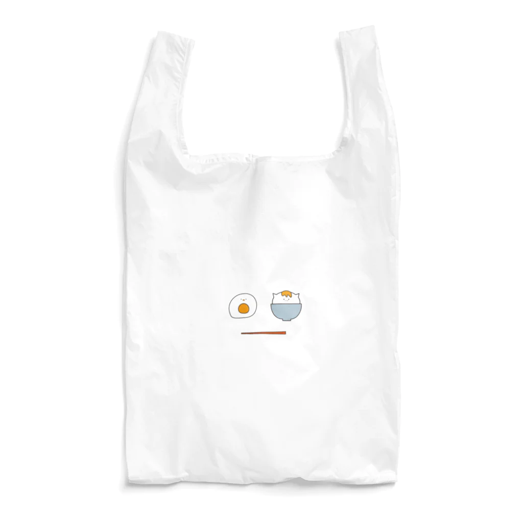 目つきの悪いひとの月曜日の朝食 Reusable Bag