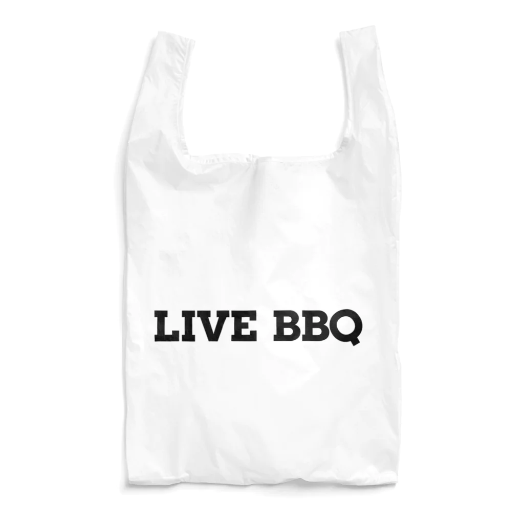 福島バーベキュー協会SHOPのLIVE BBQ エコバッグ