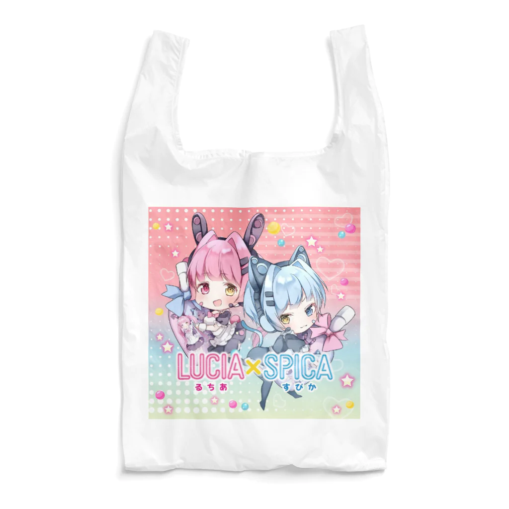 LUCIA×SPICA公式 オリジナルグッズショップのLUCIA×SPICA公式キャラクターグッズ Reusable Bag