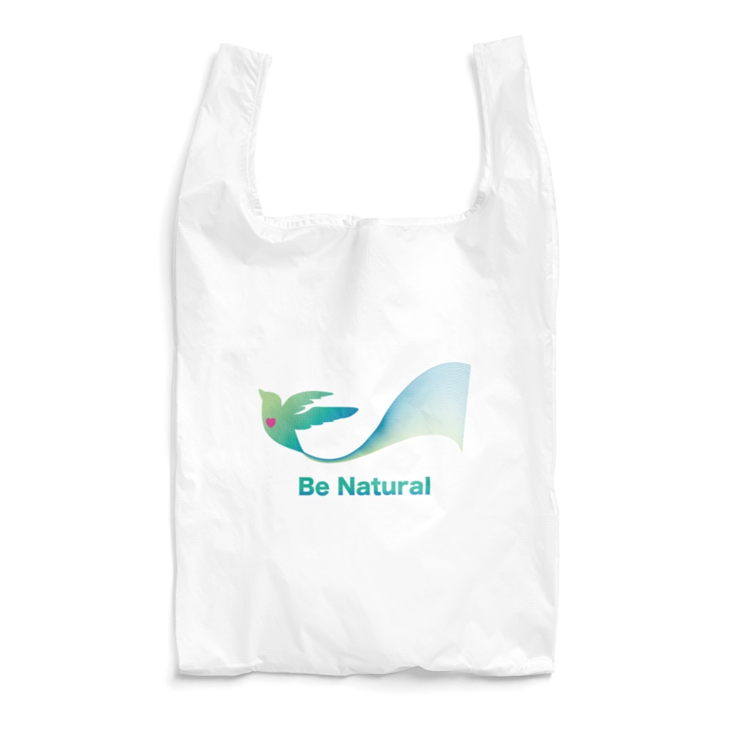 からだの楽校イメージブランドのBe Natural フルカラーバージョン Reusable Bag