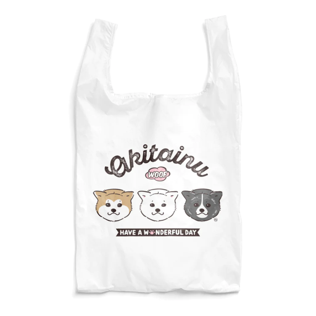 茉莉香｜Marikaの秋田犬ブラザーズ Reusable Bag