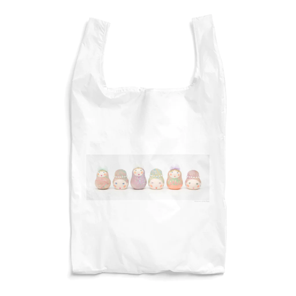 murmur in the SodaのMarbleshkas in line Reusable Bag