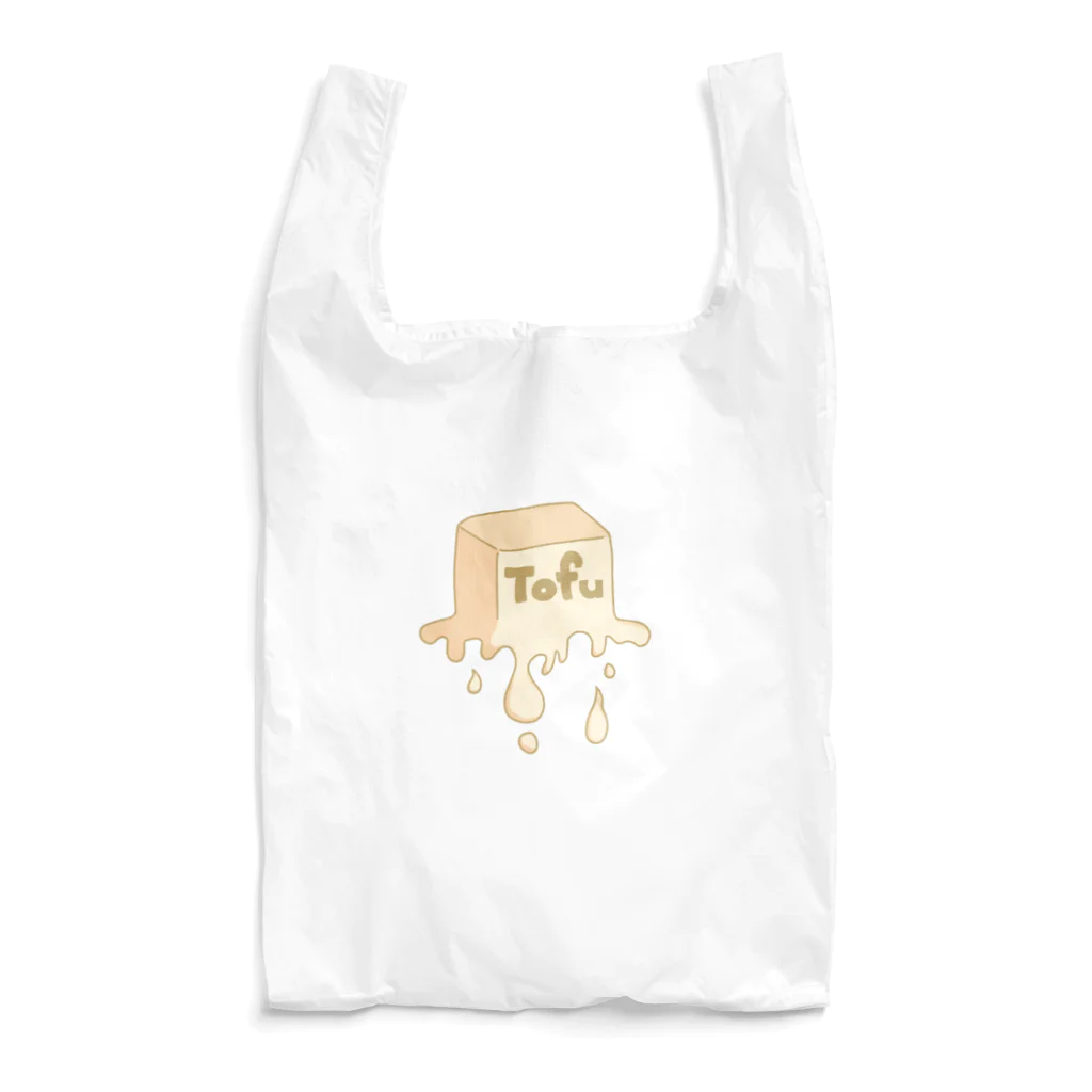 鳩胸ぽぽぉのどろどろとうふ Reusable Bag