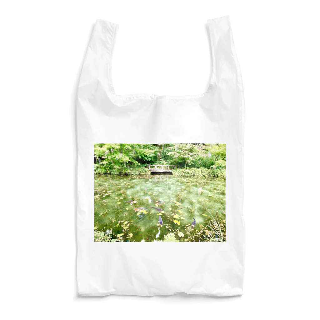 Shin Beethovenのモネの池 Reusable Bag